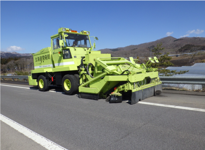 一般国道５号　函館市　函館道路維持除雪外一連工事 路面清掃作業