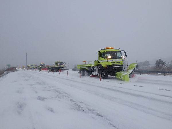 一般国道５号　函館市　函館道路維持除雪外一連工事 除雪作業