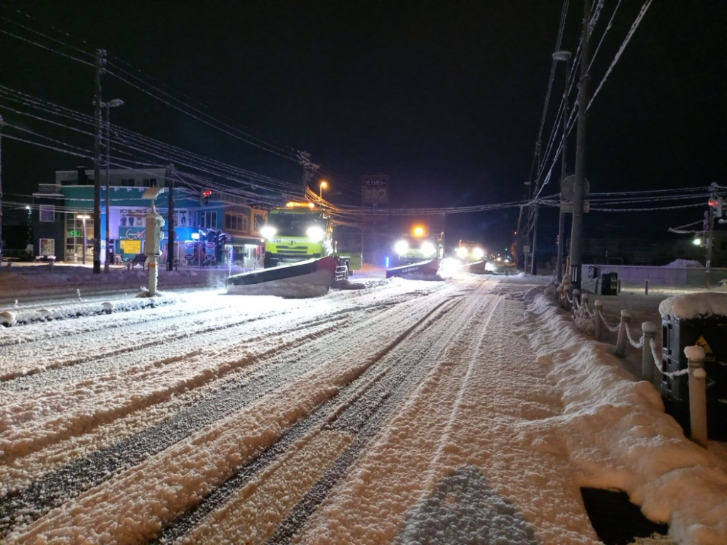 一般国道５号　函館市　函館道路維持除雪外一連工事