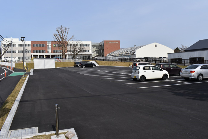 大中山小学校多目的広場等整備工事 駐車場