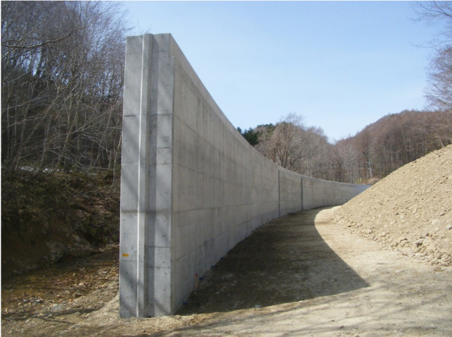 江差木古内線(大川1地区)(A地)工事(擁壁工) 3