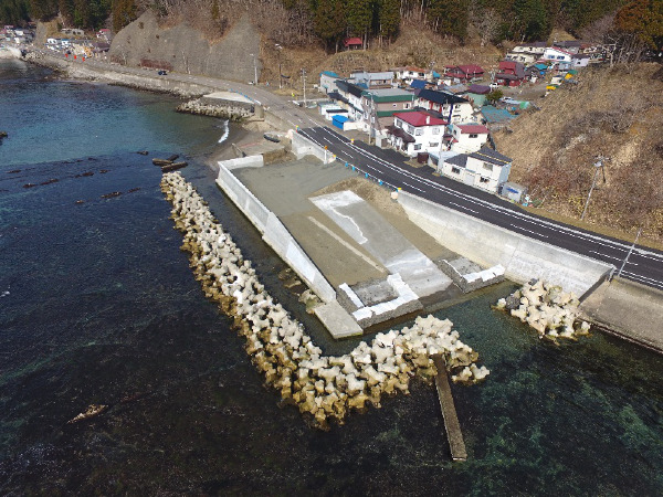 岩部渡島福島停車場線砂防連携（改築）工事 竣工