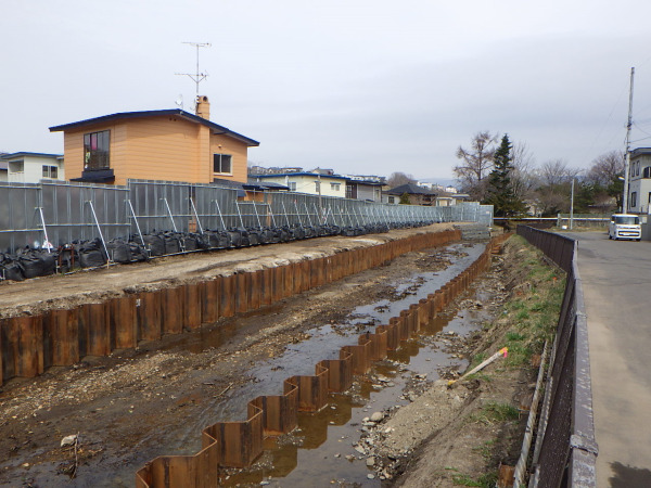 湯の川大規模特定河川改修工事 竣工②