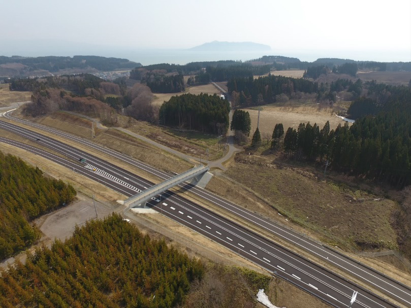 函館江差自動車道　木古内町　幸連改良外一連工事