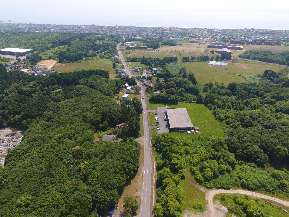 長万部公園線（Ｂ地）工事