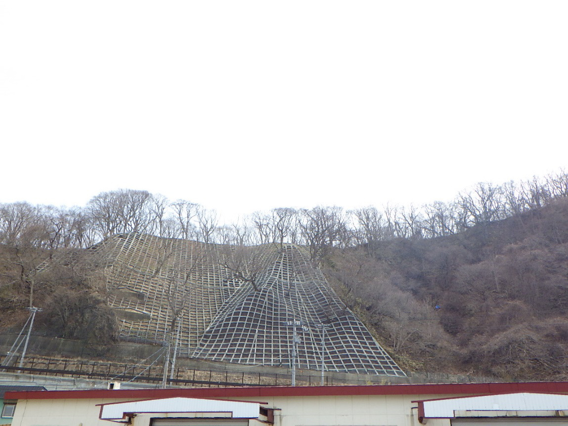 恵風登口緊急予防治山工事