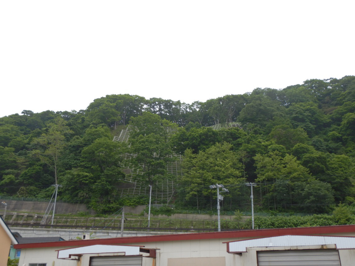 恵風登口緊急予防治山工事