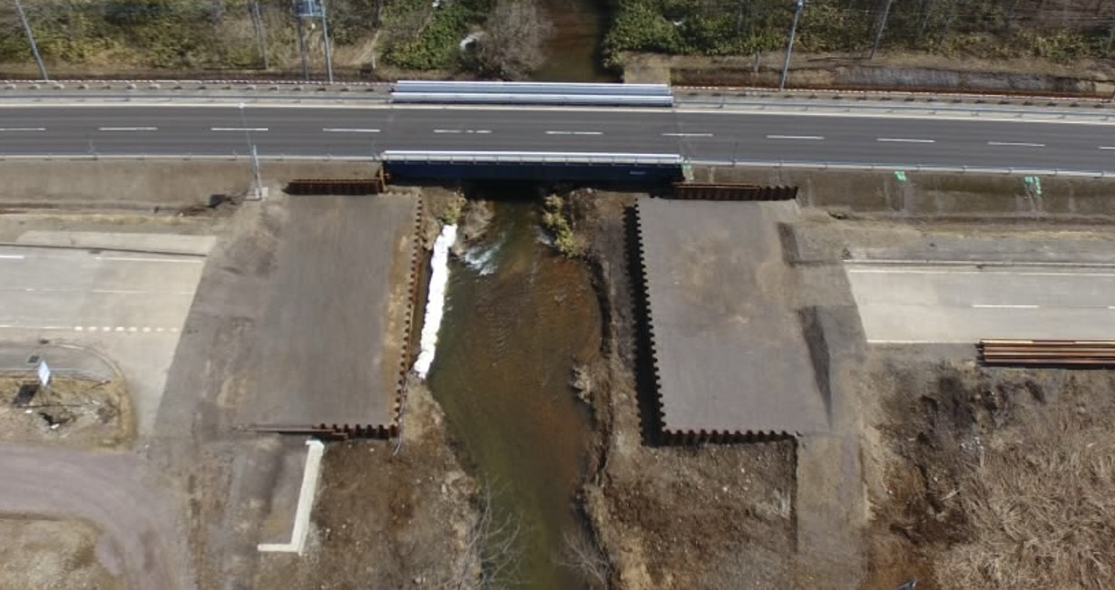 一般国道５号　七飯町外　宿野辺改良工事