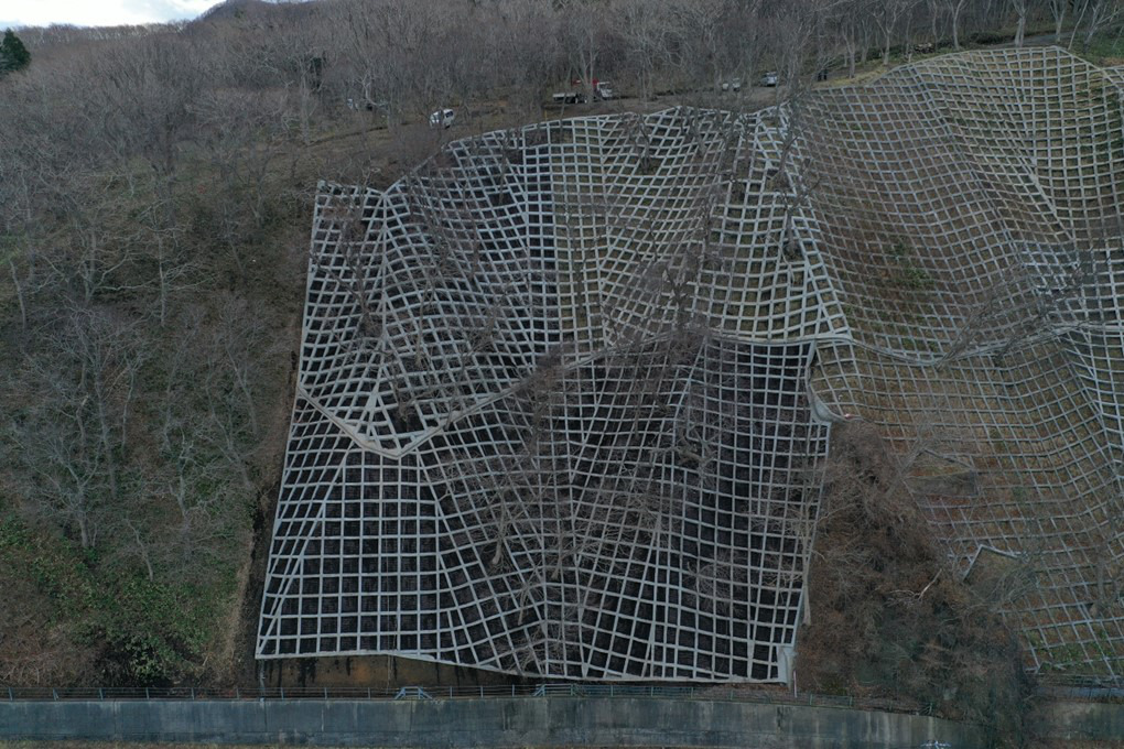 恵風登口緊急予防治山工事
